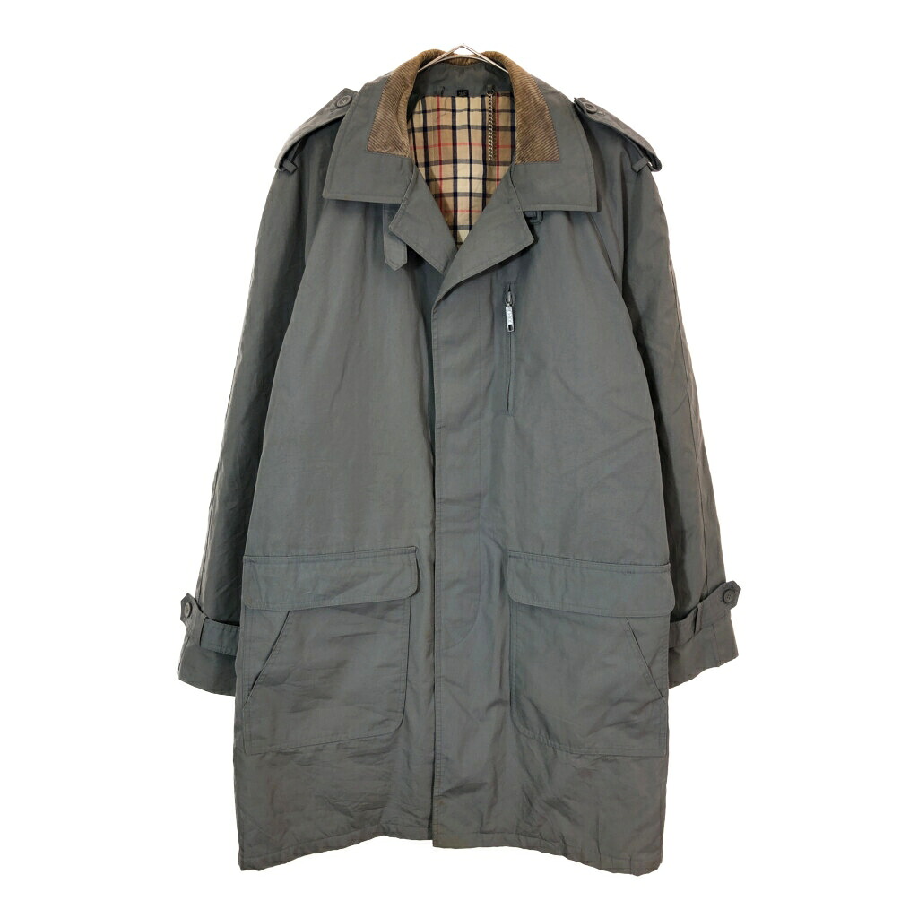 90年代 BARACUTA バラクータ ハーフコート グレー(メンズ 38)中古 古着 X3095｜YAMAHISA USEDCLOTHINGSHOP