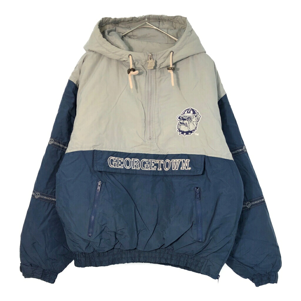 90年代 TURBO Sportwear スタジアムジャケット カレッジ ブルー(メンズ L)中古 古着 X3217|YAMAHISA USEDCLOTHINGSHOP