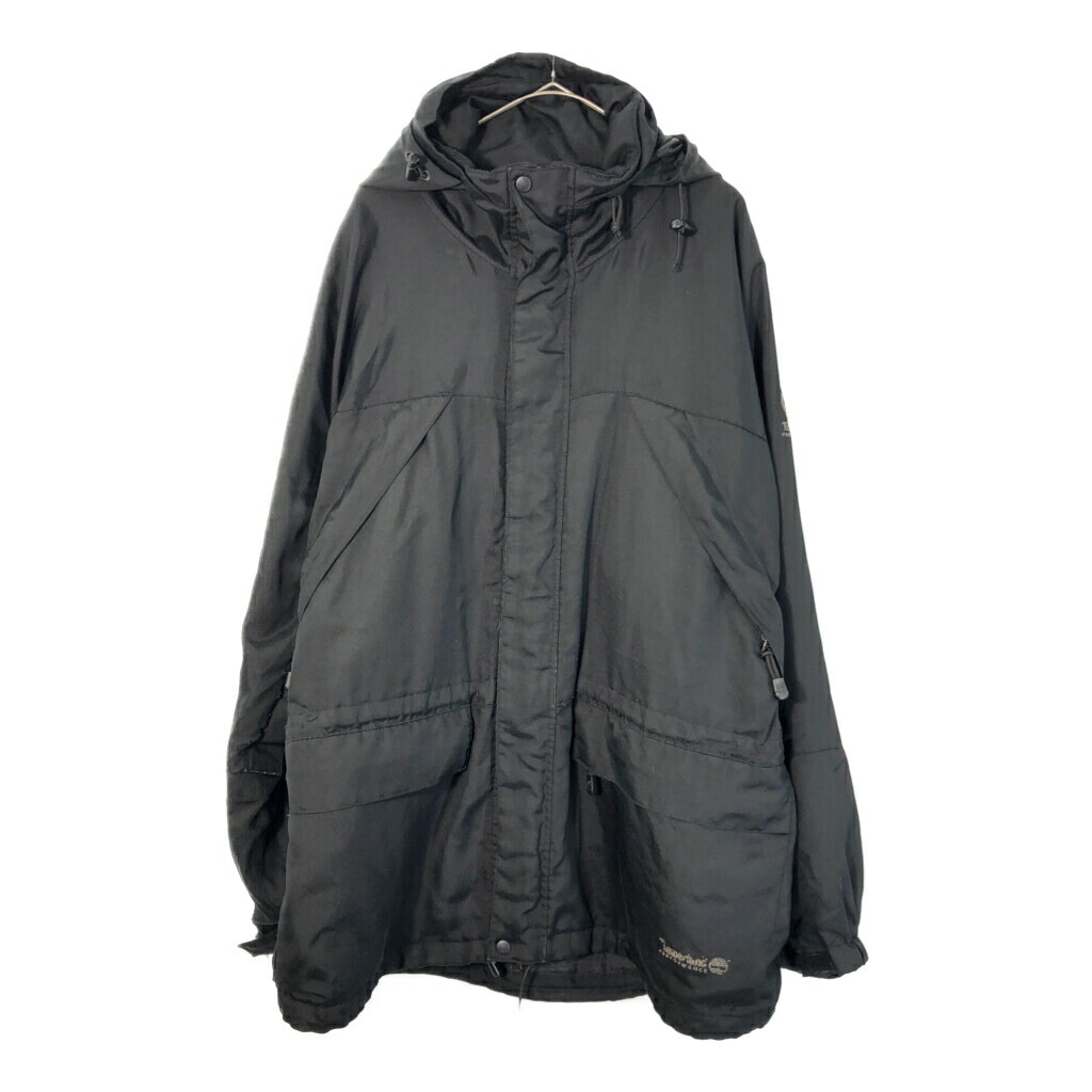00年代 Timberland ティンバーランド PERFORMANCE マウンテンパーカー ブラック(メンズ L)中古 古着 X3229 6,023円