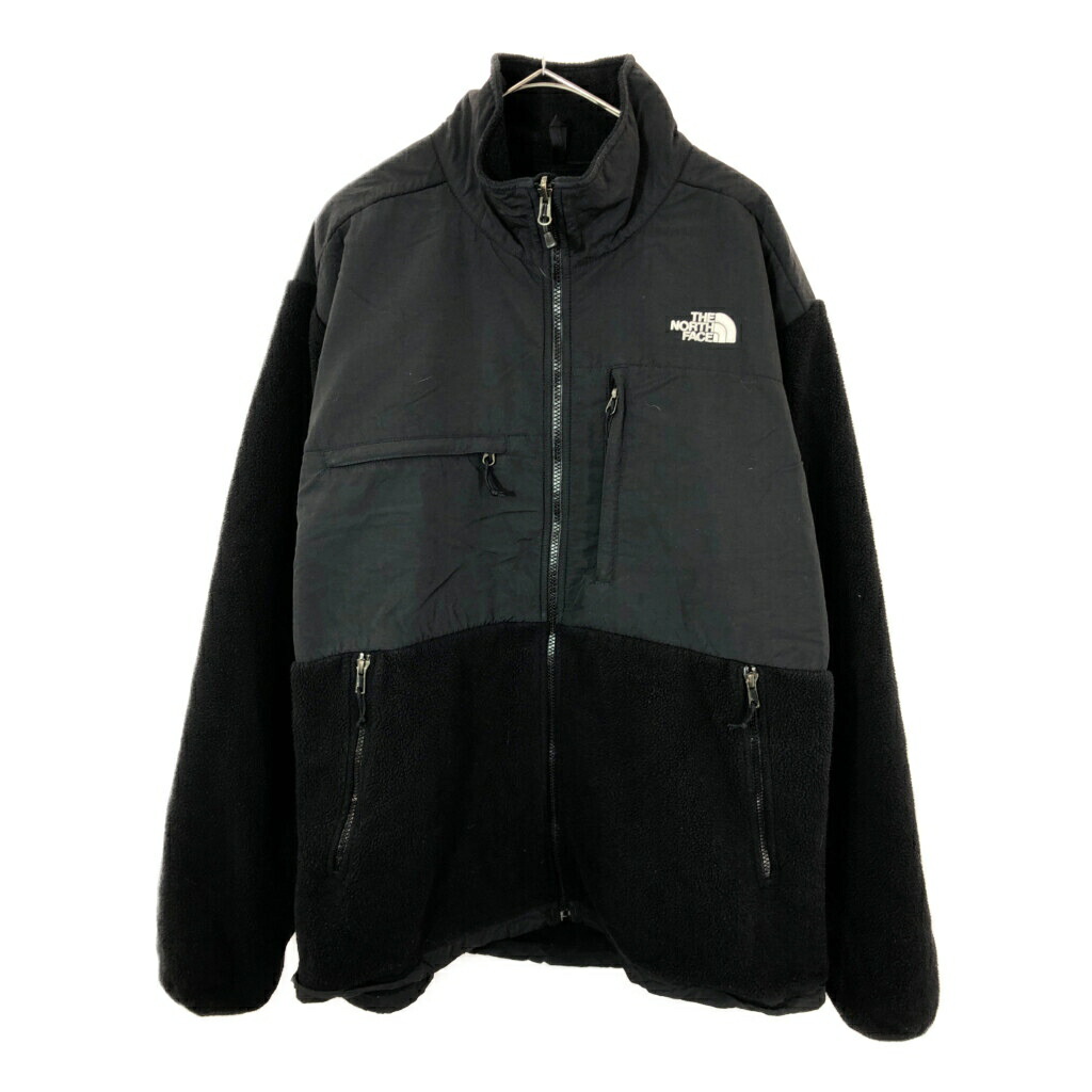THE NORTH FACE ノースフェイス Denali デナリ フリースジャケット ブラック(メンズ XL)中古 古着 X3271|YAMAHISA USEDCLOTHINGSHOP