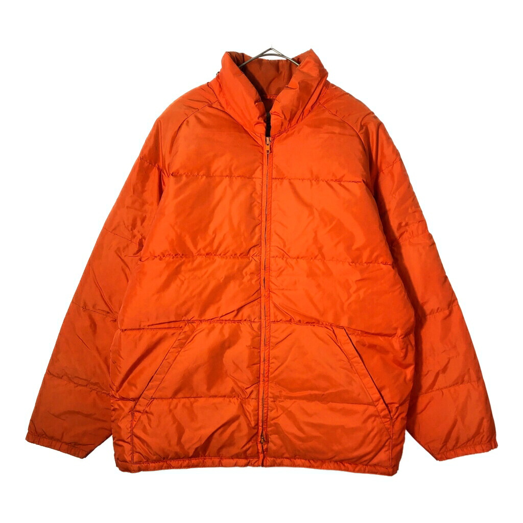 80年代 OSHMAN'S オシュマンズ ダウンジャケット アウトドア オレンジ(メンズ XL)中古 古着 X3399｜YAMAHISA USEDCLOTHINGSHOP