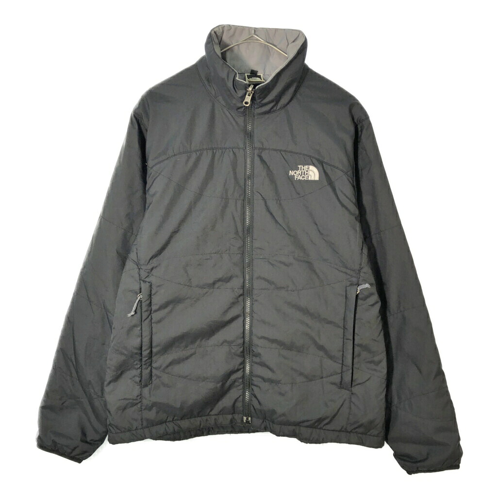 THE NORTH FACE ノースフェイス 中綿ジャケット アウトドア ブラック(レディース L)中古 古着 X3453