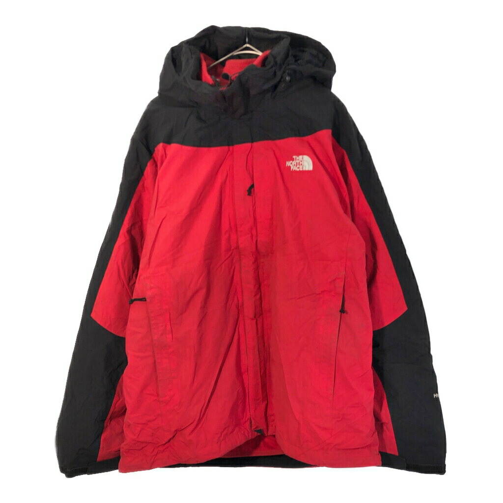 THE NORTH FACE ノースフェイス HYVENT マウンテンパーカー アウトドア レッド(メンズ L)中古 古着 X3475｜YAMAHISA USEDCLOTHINGSHOP