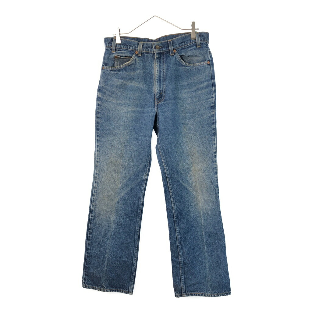 80年代 USA製 Levi's リーバイス 20517-0217 ブーツカット デニムパンツ オレンジタブ(メンズ W34 L30)中古 古着 X3801 12,276円