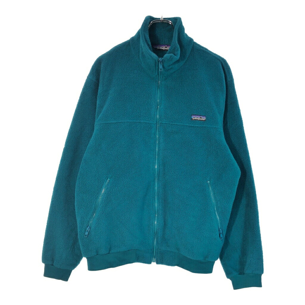 patagonia パタゴニア SYNCHILLA シンチラ フリースジャケット アウトドア ブルー(メンズ M)中古 古着 X2948