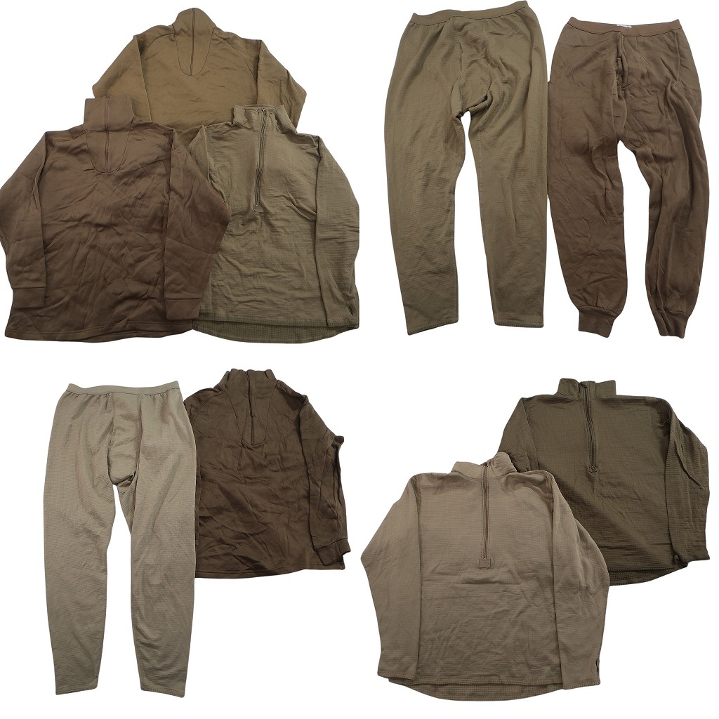 米軍 実物 ポリプロ アンダーセット 楽天市場】古着卸 まとめ売り 米軍実物 ミリタリーインナーMIX 8枚