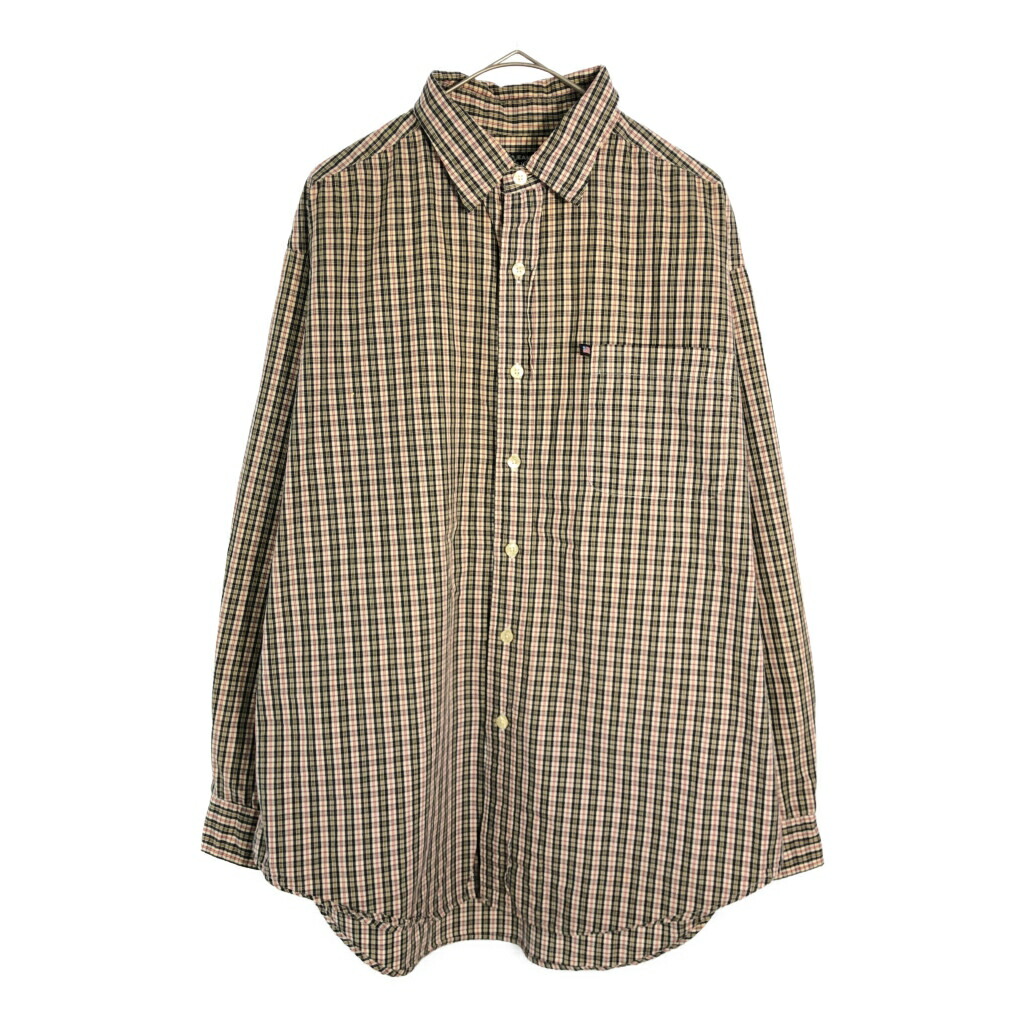 POLO JEANS ポロジーンズ ラルフローレン 長袖シャツ マルチカラー(メンズ L)中古 古着 X4327