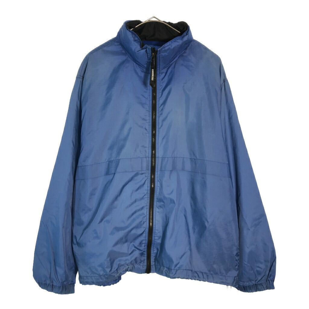 90年代 Eddie Bauer EBTEK エディー・バウアー イービーテック ナイロンジャケット アウトドア ブルー(メンズ S)中古 古着 X4668｜詳細画像