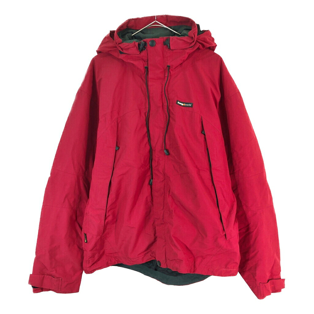 trangoworld GORE-TEX マウンテンパーカー アウトドア ユーロ レッド(メンズ XL)中古 古着 X4763｜YAMAHISA USEDCLOTHINGSHOP 12,617円