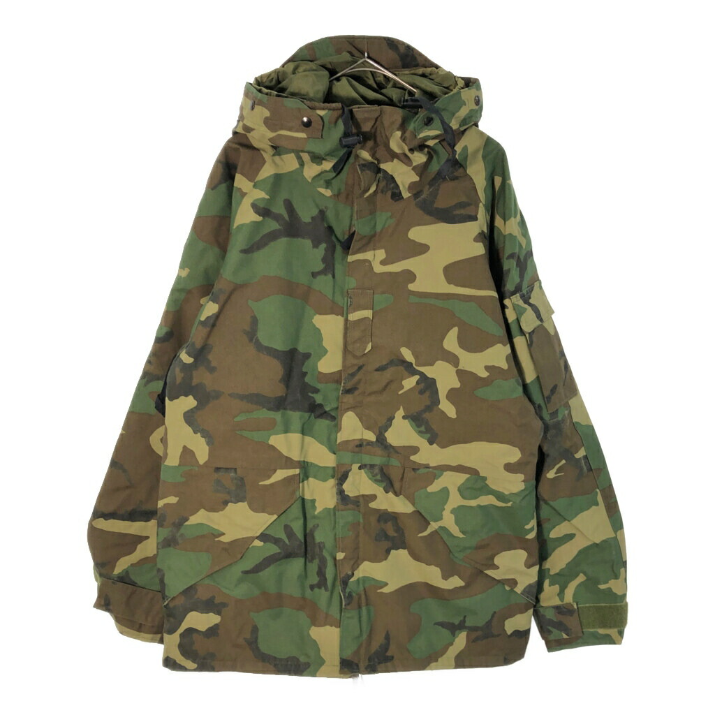 TENNESSEE APPAREL ECWCS GEN1 GORE-TEX パーカージャケット ミリタリー ウッドランドカモ(メンズ MEDIUM LONG)中古 古着 X5046