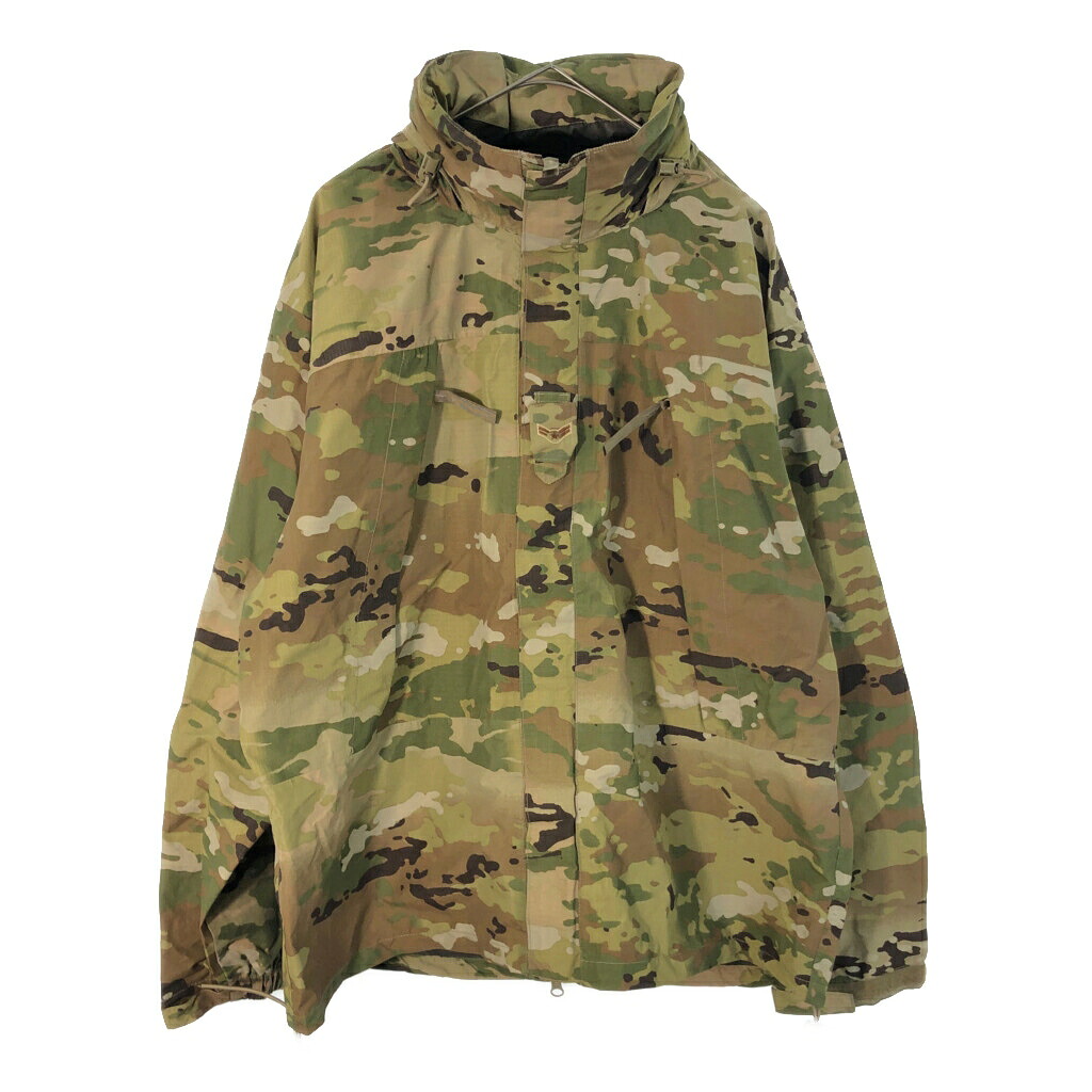 米軍実物 U.S.ARMY ECWCS GEN3 level6 ハードシェルジャケット ミリタリー OEFCPカモ 迷彩(メンズ MEDIUM LONG)中古 古着 X5061
