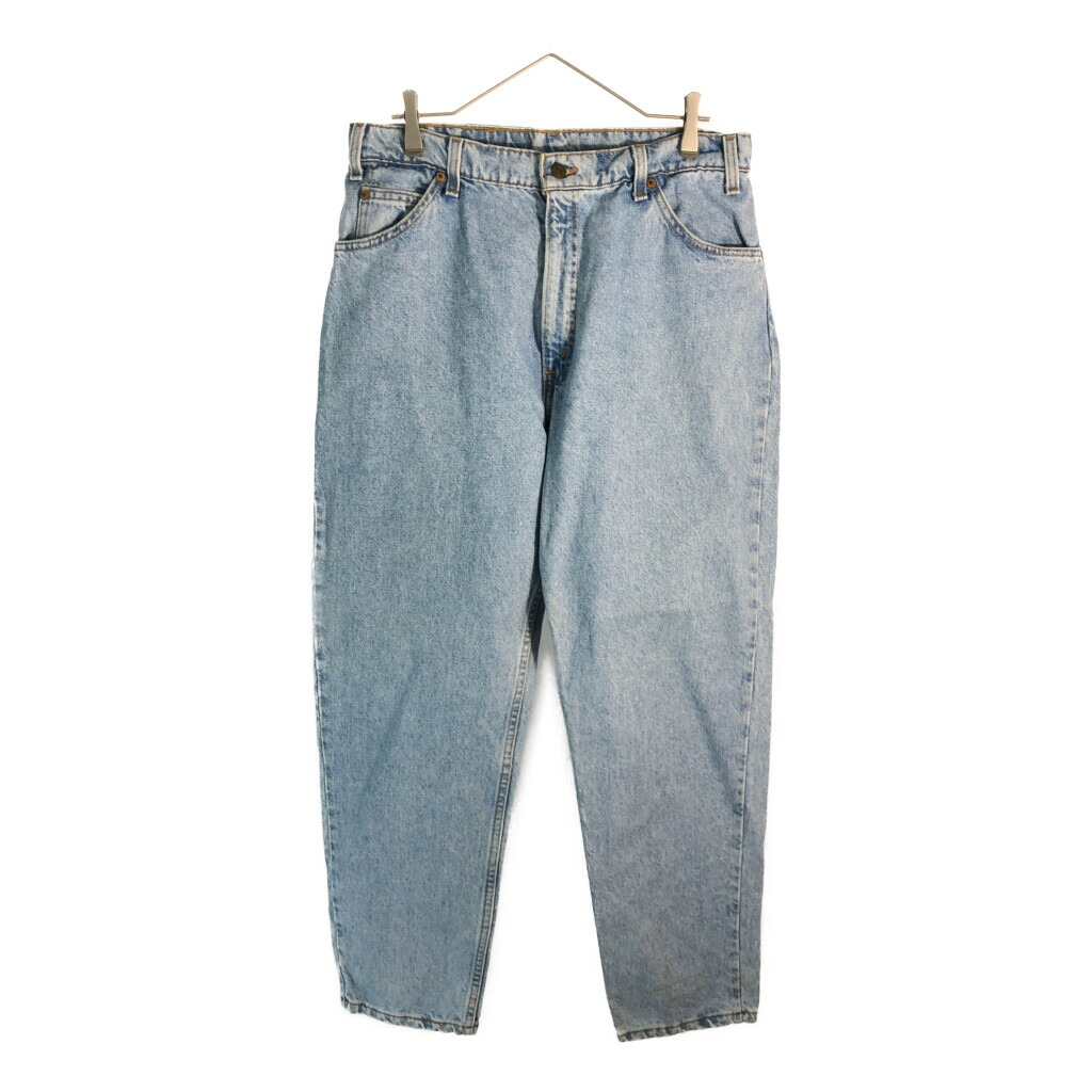 90年代 USA製 Levi's リーバイス 550 デニムパンツ オレンジタブ ブルー(メンズ W36 L30)中古 古着 X5423 9,235円