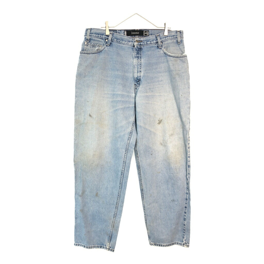 90年代 Levi's リーバイス SilverTab シルバータブ Loose デニムパンツ ブルー(メンズ W36相当)中古 古着 X5445 16,088円