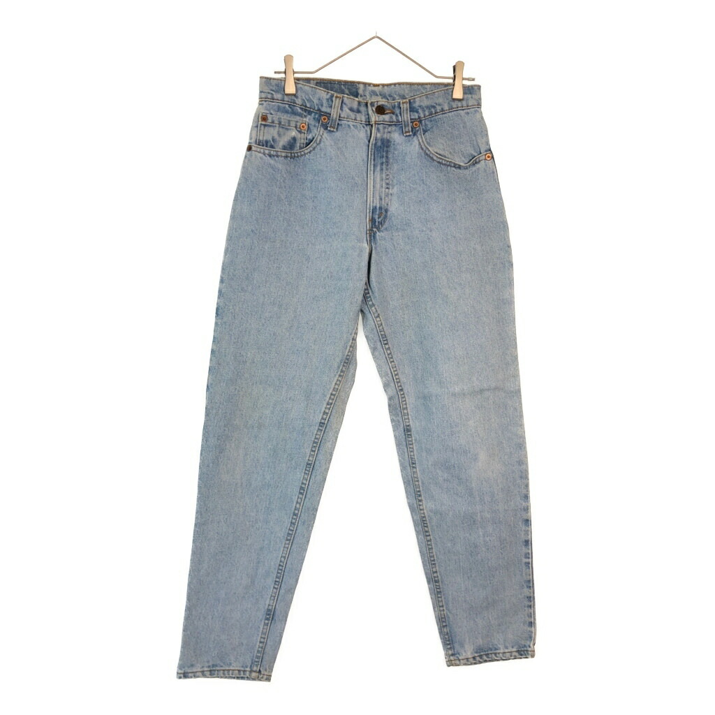 90年代 USA製 Levi's リーバイス 550 デニムパンツ ライトブルー(メンズ W31 L32)中古 古着 X5457