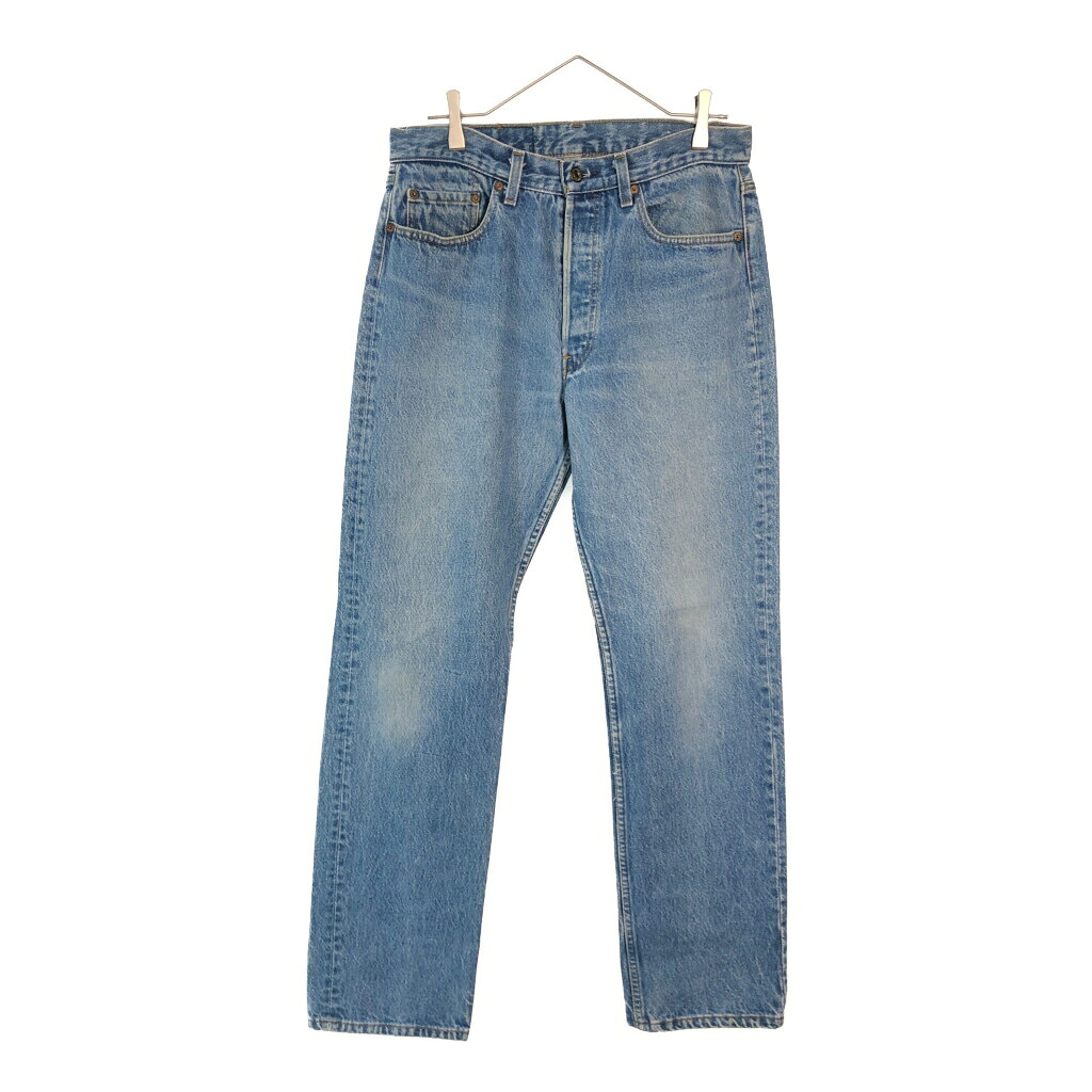 90年代 USA製 Levi's リーバイス 501 デニムパンツ ブルー(メンズ W33 L32)中古 古着 X5460|YAMAHISA USEDCLOTHINGSHOP