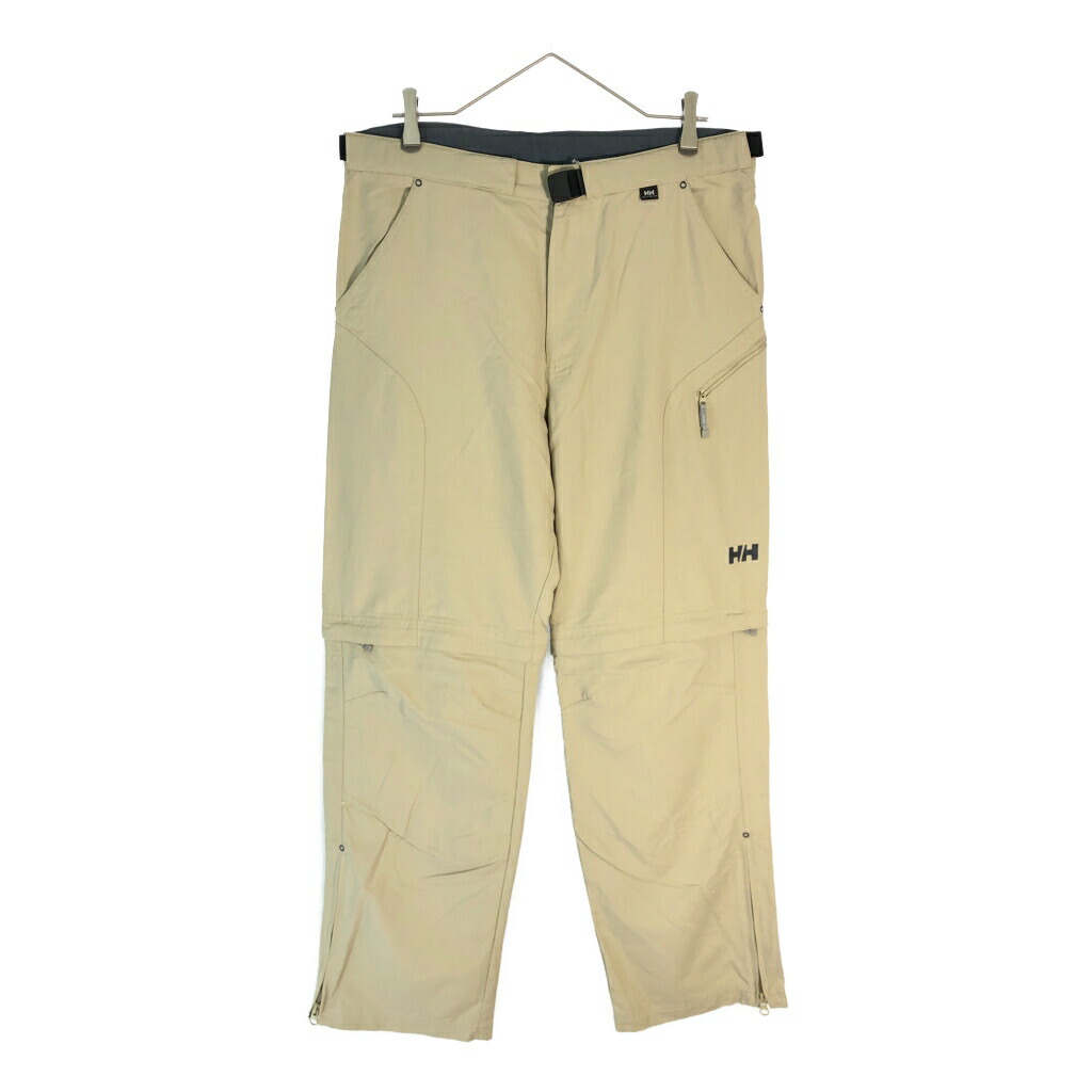 HELLY HANSEN ヘリーハンセン デタッチャブル カーゴパンツ アウトドア ベージュ(メンズ M)中古 古着 X5560