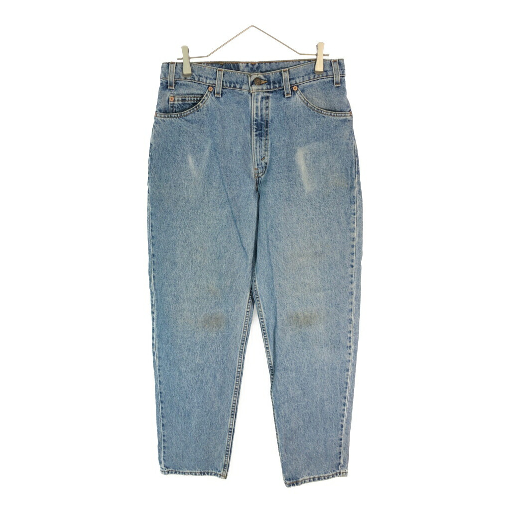 90年代 USA製 Levi's リーバイス 560 デニムパンツ ブルー(メンズ W32 L30)中古 古着 X5699