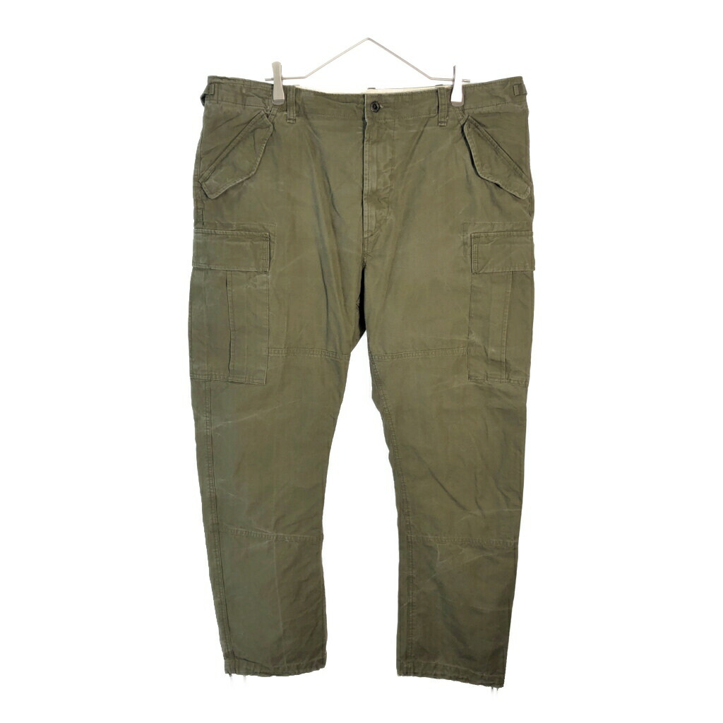 Polo by Ralph Lauren ポロ ラルフローレン ユーティリティパンツ ミリタリー 大きいサイズ オリーブ(メンズ W40 L32)中古 古着 X5732
