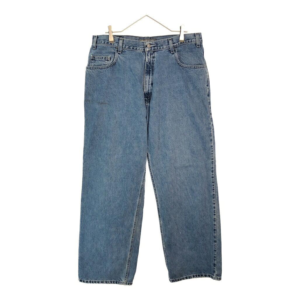00年代 Levi's リーバイス SilverTab シルバータブ デニムパンツ ブルー(メンズ W36 L32)中古 古着 X5753｜YAMAHISA USEDCLOTHINGSHOP