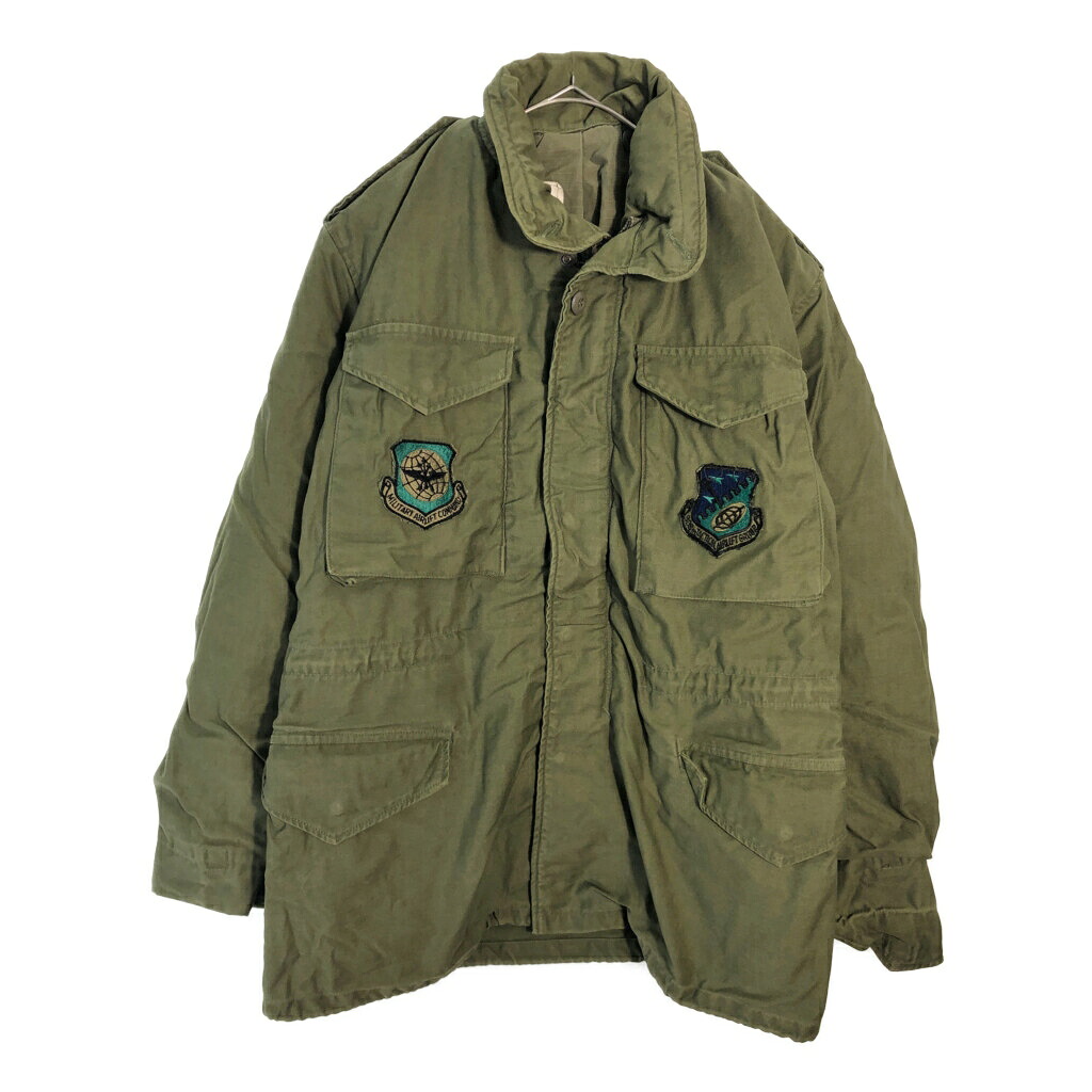 80年代 米軍実物 U.S.ARMY M-65 フィールドジャケット 3rd ミリタリー オリーブ(メンズ SMALL REGULAR)中古 古着 X5843｜YAMAHISA USEDCLOTHINGSHOP
