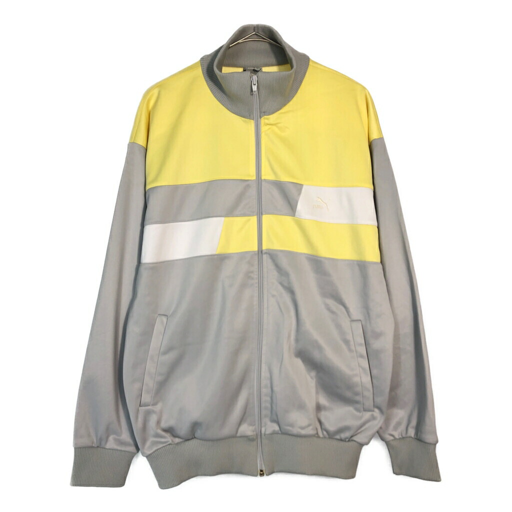 90年代 PUMA プーマ トラックジャケット スポーツ グレー(メンズ 6)中古 古着 X5962｜YAMAHISA USEDCLOTHINGSHOP