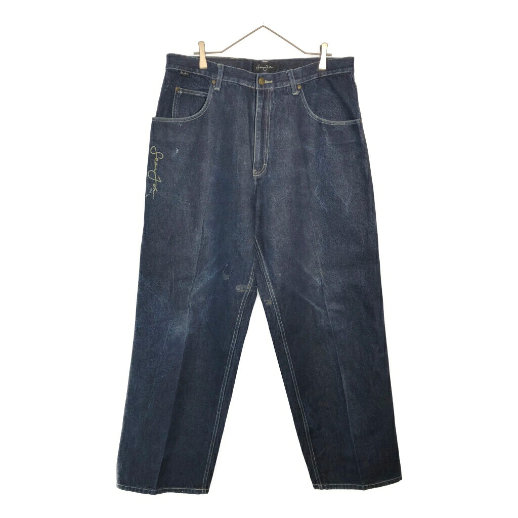Sean John ショーンジョン バギーデニムパンツ ブルー(メンズ W36)中古 古着 X6285 9,235円