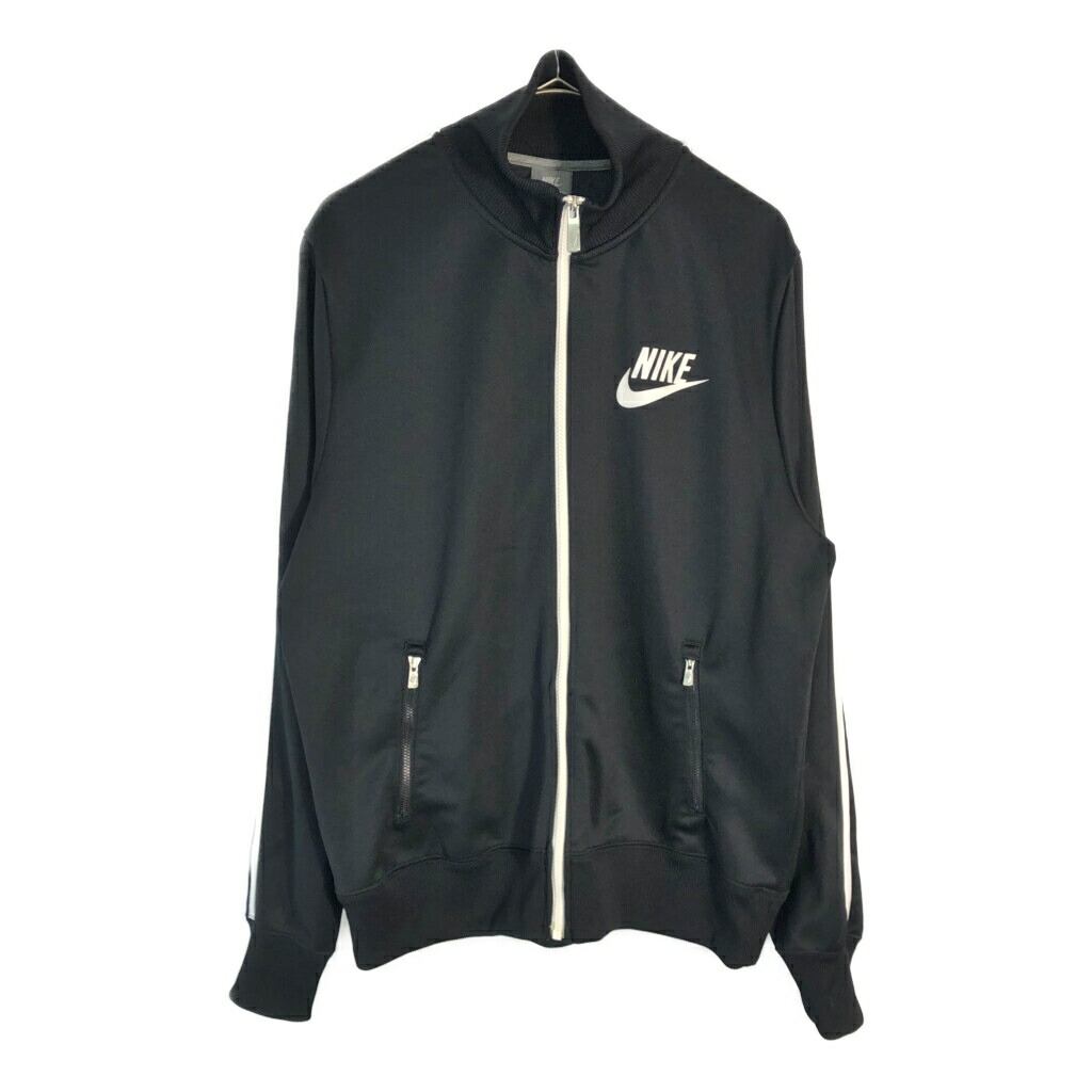 NIKE ナイキ トラックジャケット スポーツ ブラック(メンズ L)中古 古着 X6450