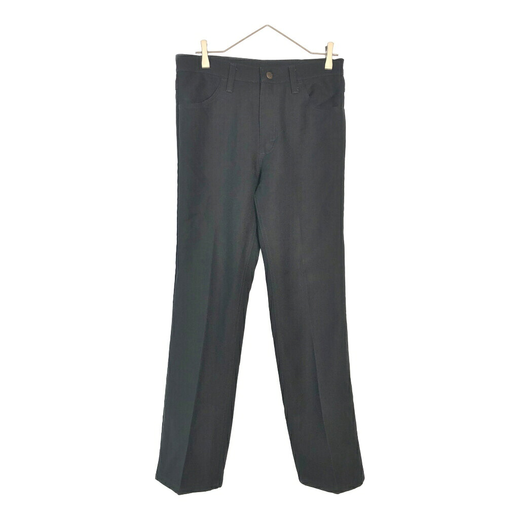 90年代 Wrangler ラングラー ランチャードレスジーンズ ブラック(メンズ W30 L30)中古 古着 X6634