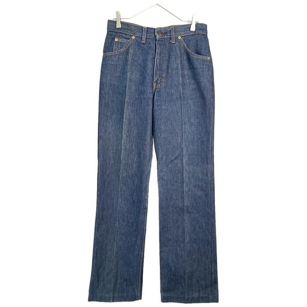 90年代 イギリス製 Levi's リーバイス 517 デニムパンツ オレンジタブ インディゴブルー(メンズ W31 L31相当)中古 古着 X7058
