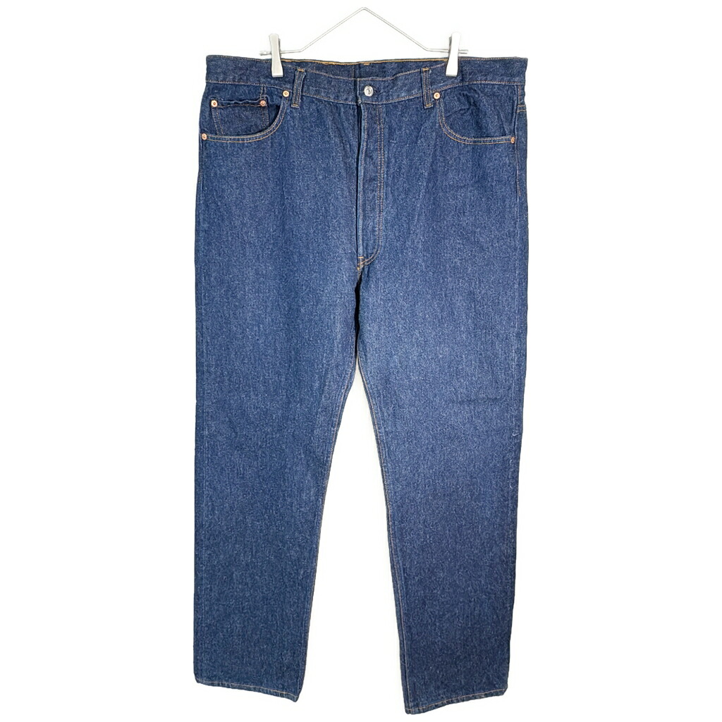 90年代 USA製 Levi's リーバイス 501xx デニムパンツ 大きいサイズ インディゴブルー(メンズ W44 L38)中古 古着 X7250