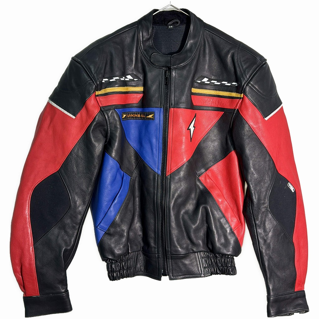 CANNONBALL モトクロスジャケット バイクウェア モーターサイクル マルチカラー(メンズ 54)中古 古着 X7273