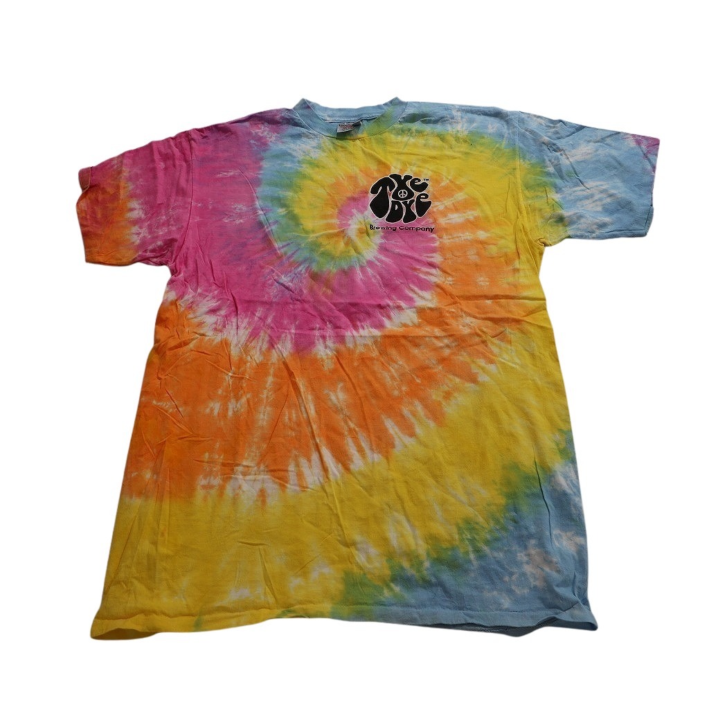 古着卸 まとめ売り シングルステッチ タイダイ柄Tシャツ 【同種】9枚セット ( メンズ XL/2XL ) マルチカラー USA製 中古 古着 NE3944