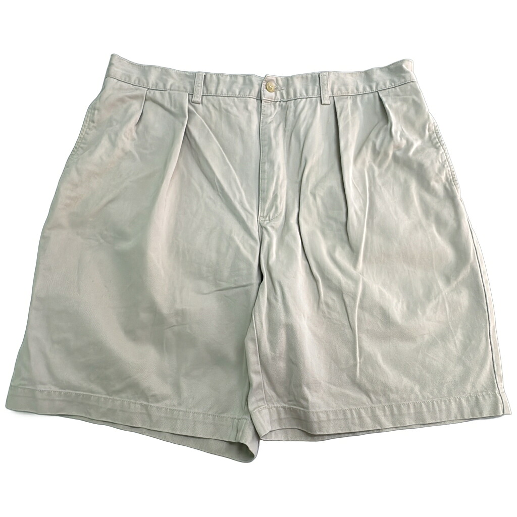 Polo by Ralph Lauren ポロ ラルフローレン TYLER SHORT 2タック チノショートパンツ 大きいサイズ ポロチノ(メンズ W38)中古 古着 X9296