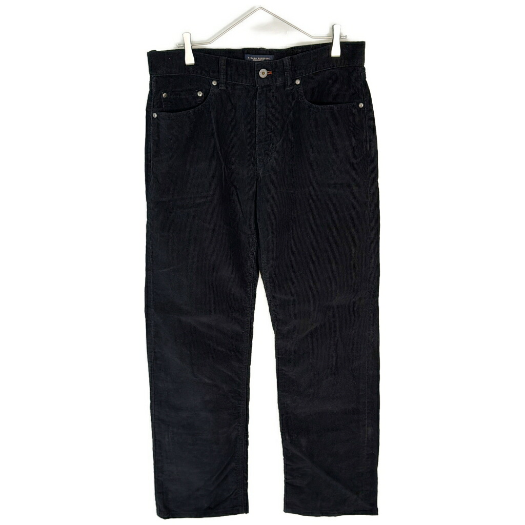 Banana Republic バナナリパブリック コーデュロイパンツ ブラック(メンズ W32 L34)中古 古着 X9350