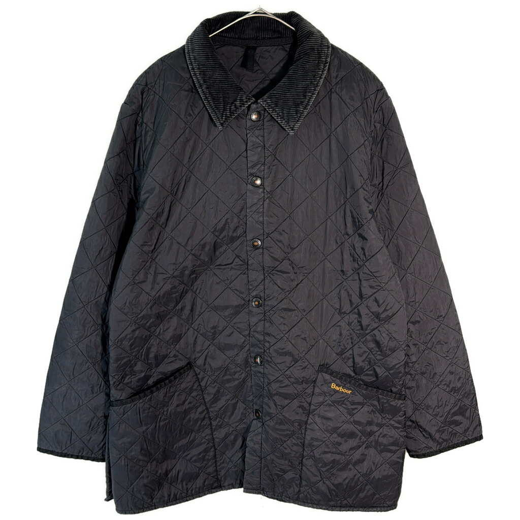 Barbour バブアー LIDDESDALE リッズデイル キルティングジャケット ブラック(メンズ L)中古 古着 X9657｜YAMAHISA USEDCLOTHINGSHOP