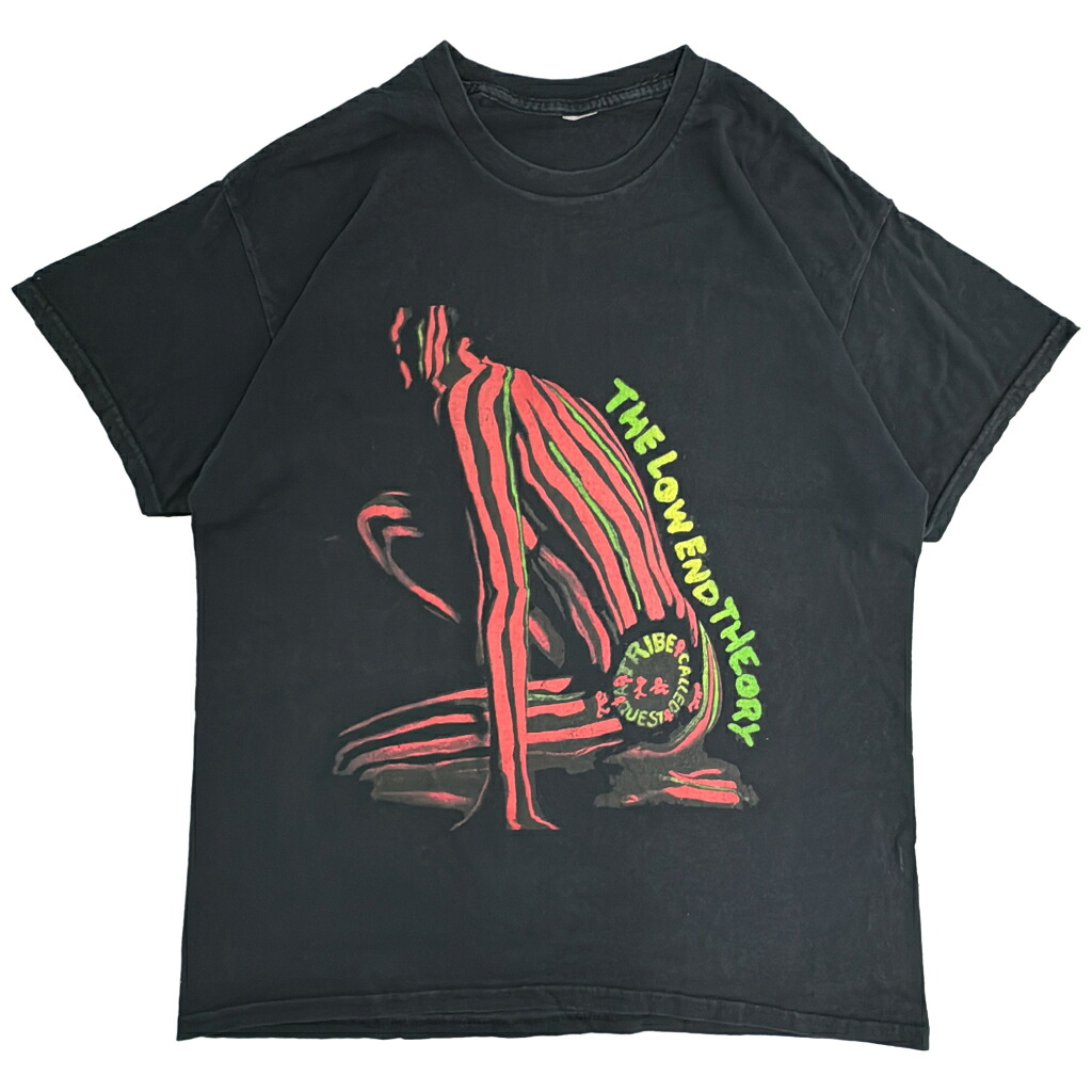 A Tribe Called Quest ア・トライブ・コールド・クエスト Tシャツ ミュージシャン ブラック(メンズ L相当)中古 古着 Y4049|YAMAHISA USEDCLOTHINGSHOP