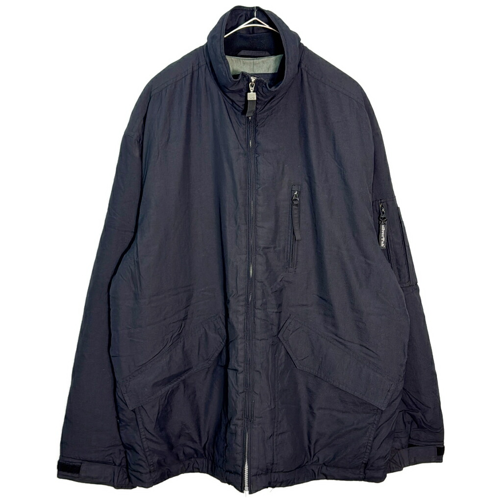 Levi's リーバイス SilverTab シルバータブ ナイロンジャケット ブラック(メンズ L)中古 古着 Y5632｜YAMAHISA USEDCLOTHINGSHOP
