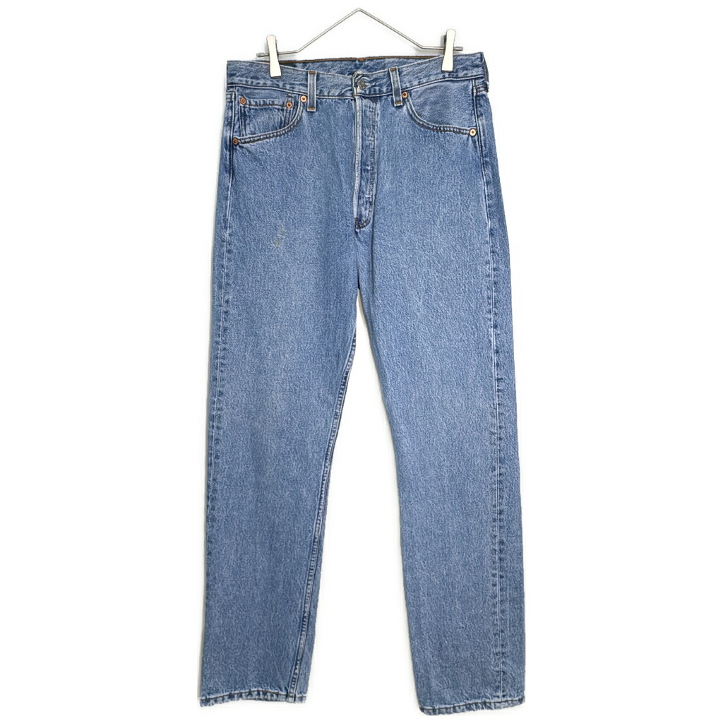 90年代 USA製 Levi's リーバイス 501 デニムパンツ ブルー(メンズ W34 L34)中古 古着 Y6872|YAMAHISA USEDCLOTHINGSHOP