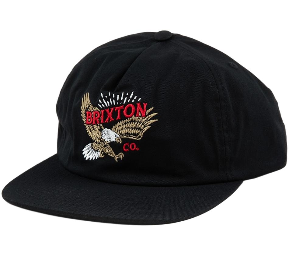 Brixton Keller MP Snapback Hat Cap Black キャップ 送料無料