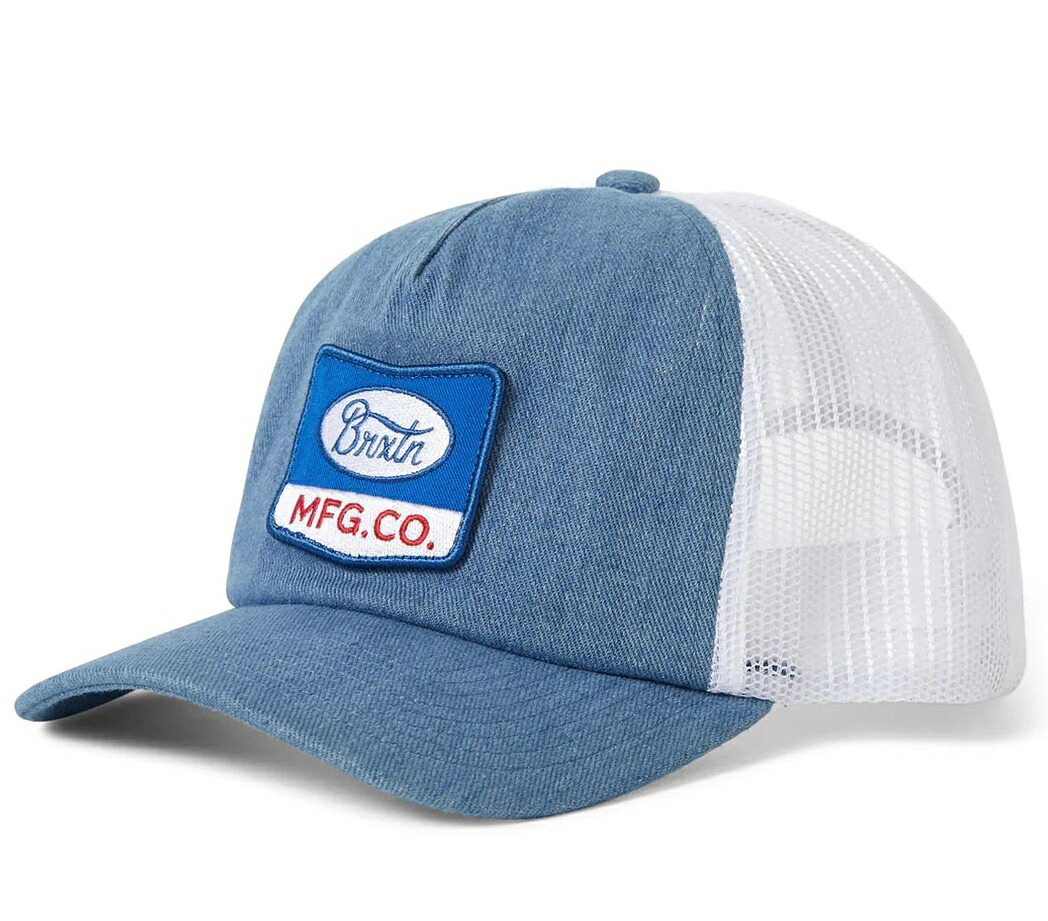 Brixton Phillips Trucker Hat Cap Denim/White キャップ 送料無料