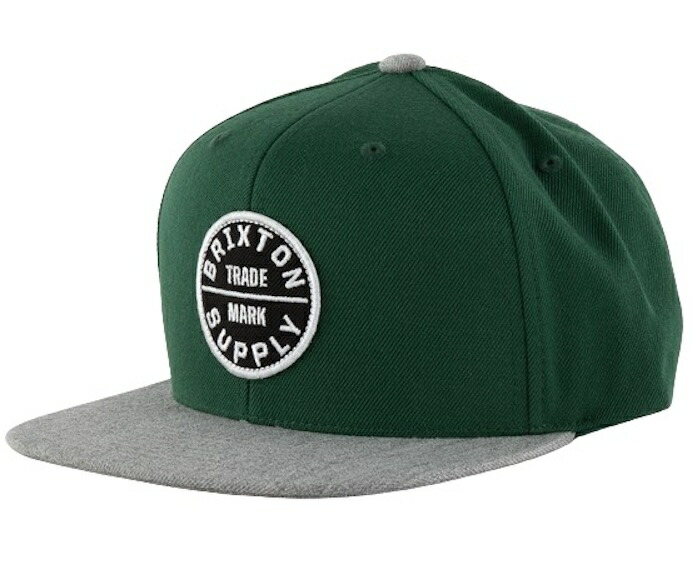 Brixton Oath III Snapback Hat Cap Pine Needle/Dark Heather Grey キャップ 送料無料