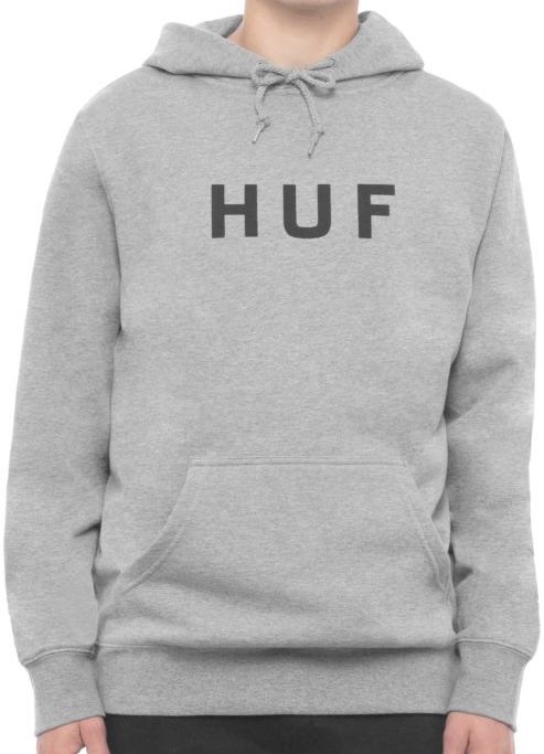 HUFEssentialsOGLogoPulloverHoodieGreyHeatherXLパーカー送料無料