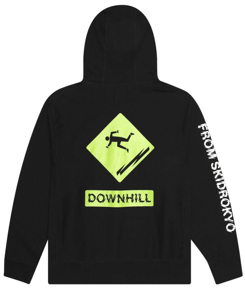 HUF United Arrows Downhill-2 Pullover Hoodie Black M パーカー 送料無料｜Hectarz
