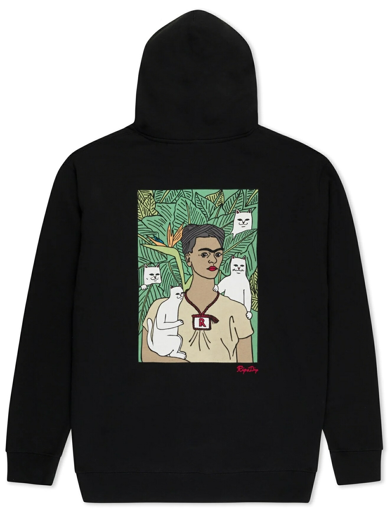Ripndip Nermal Portrait Pullover Hoodie Black XL パーカー 送料無料|Hectarz