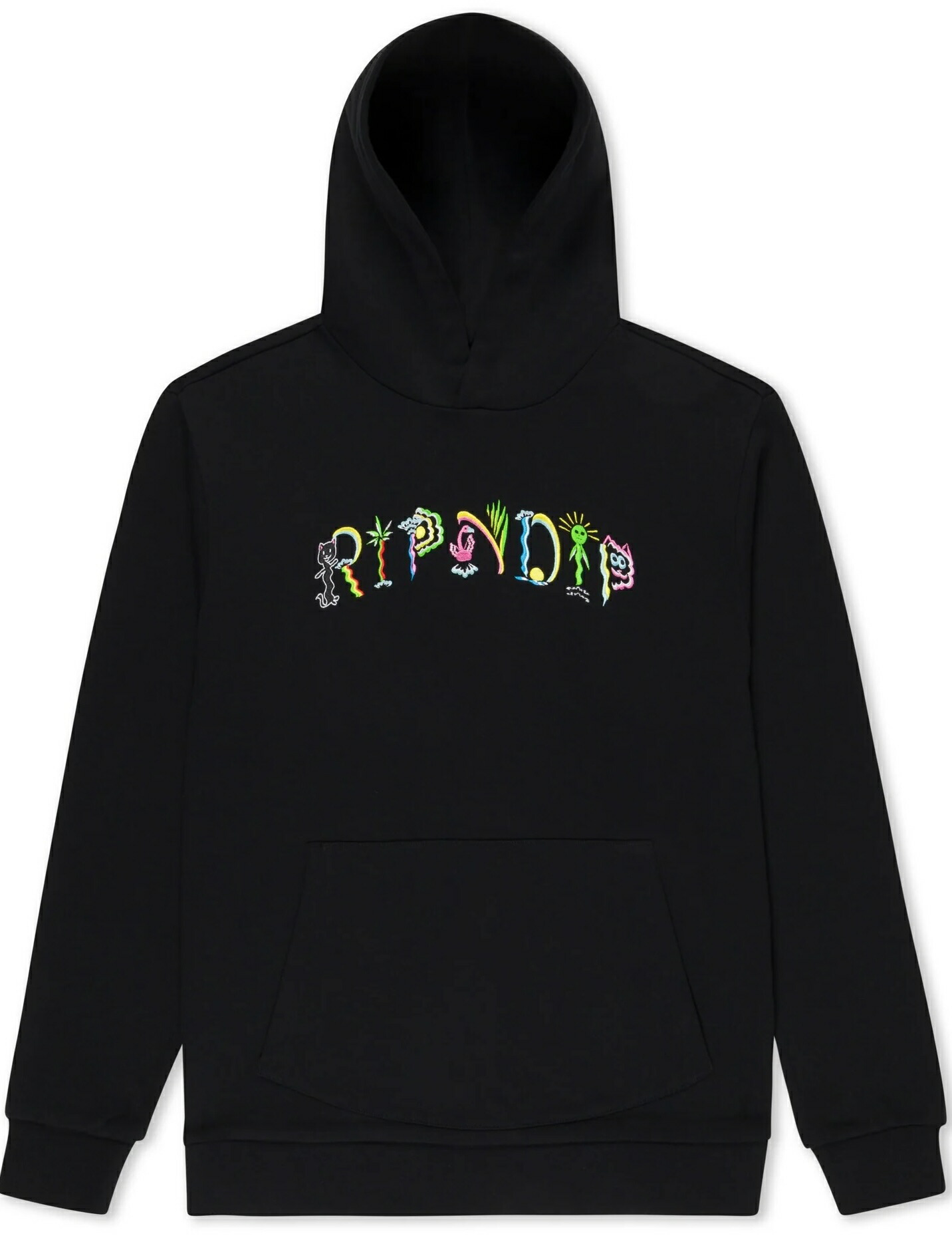 楽天市場】Ripndip Confiscated Pullover Hoodie Black XL