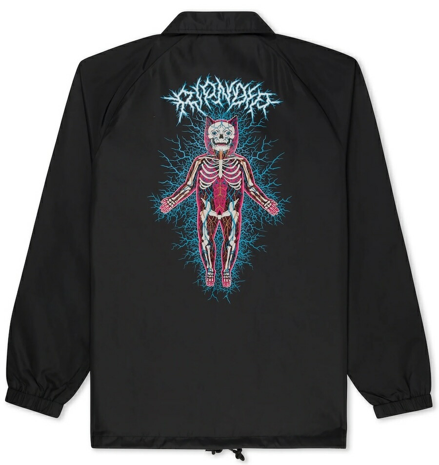 楽天市場】リップンディップ RIPNDIP コーチジャケット Hades