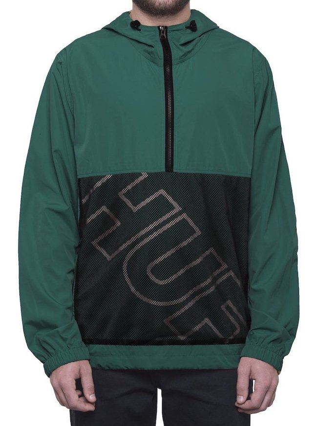 最高の Huf Wire Frame Anorak Jacket Jade S 送料無料 ブランド直営 コート ジャケット Lemeconsultoria Com Br