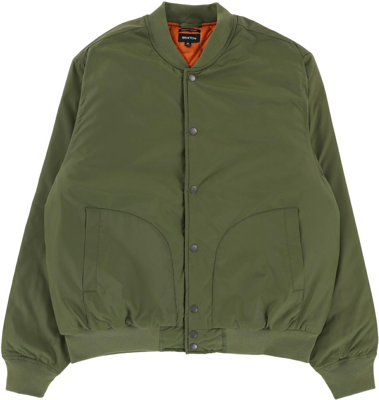 Brixton Dillinger Flight Bomber Jacket Cypress Green M ジャケット 送料無料