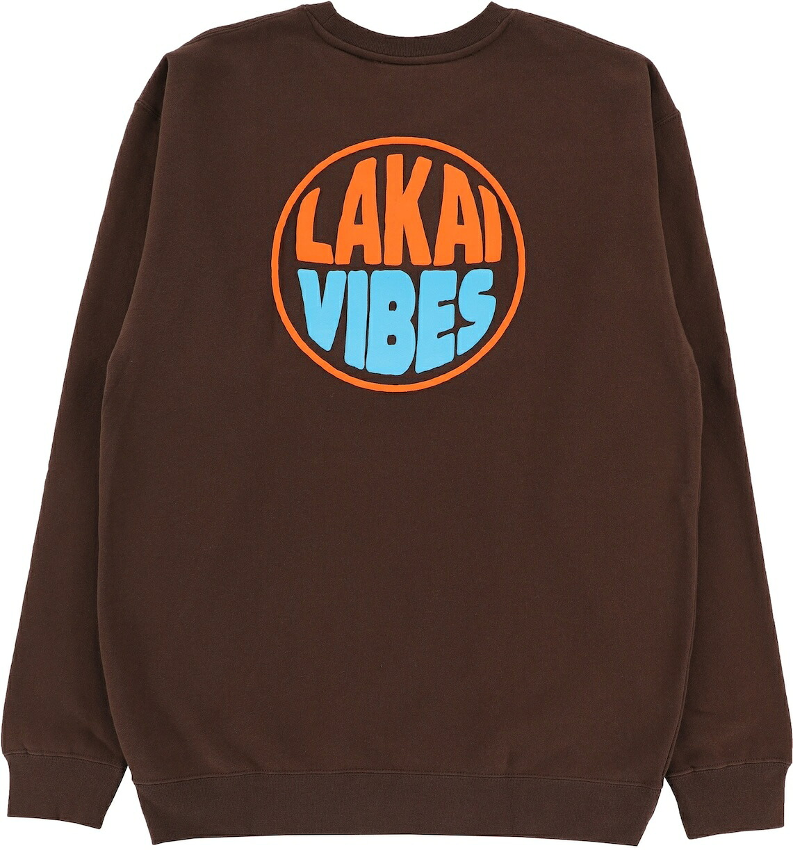 Poler Lakai Vibes Crewneck Chocolate XL 調教師 貨物輸送無料