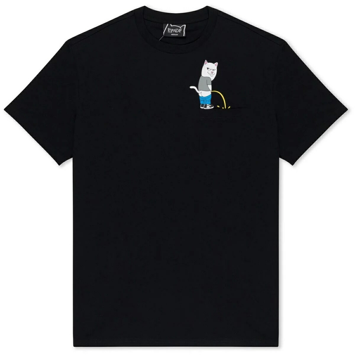 楽天市場】Ripndip Nermal Portrait L/S T-Shirt Vintage Black